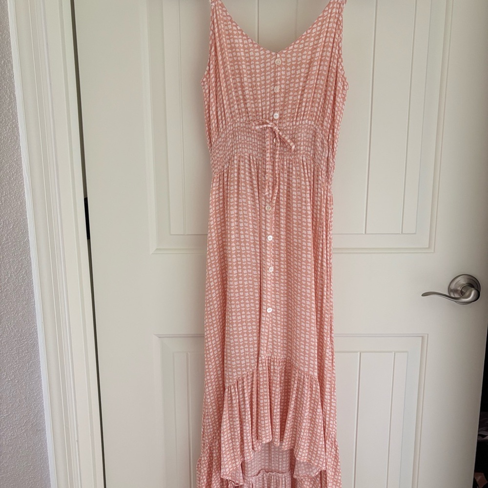 Peach Maxi Dress S